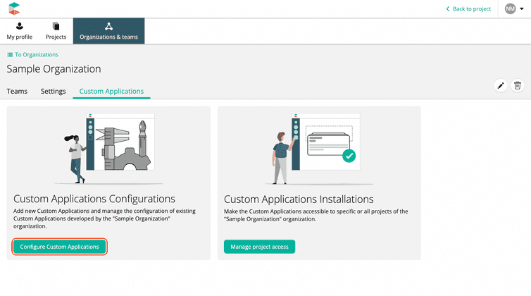 go-to-custom-applications-configurations