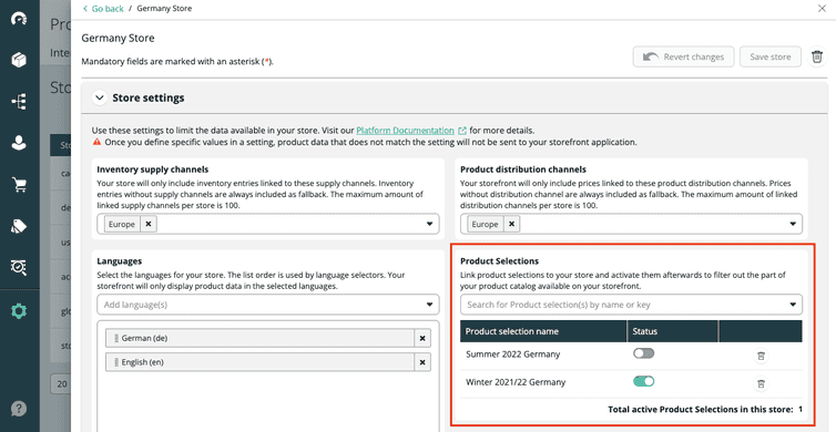 product-selections-store-settings