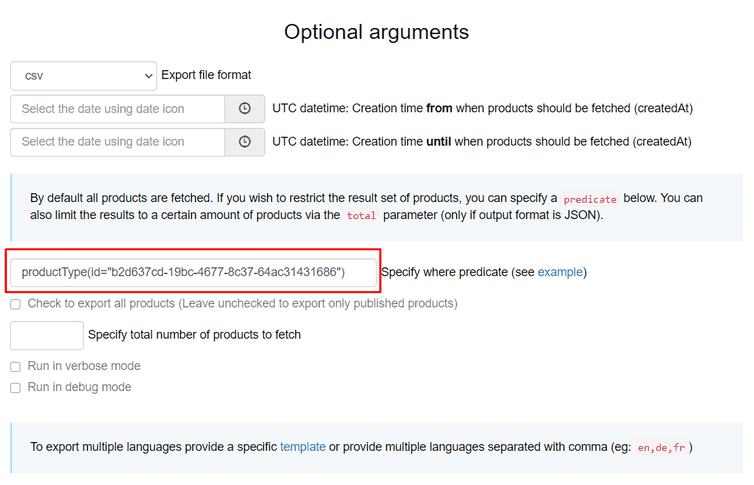 Image Filter By ProductType